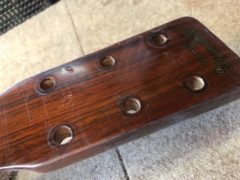 Martin D35 ラッカー塗布後のサンディング