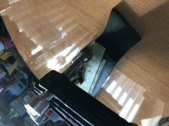 オーダーギター(original) フレット端バリ取り、ブリッジ浮き補修