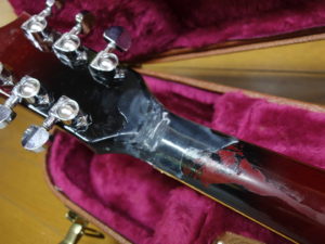 Gibson LesPaul STD (ネック折れ補修)